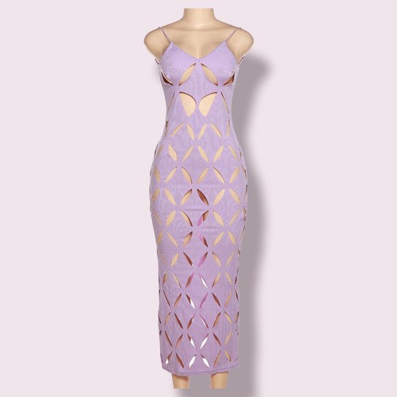 Orange Heat Statement Maxi - Picture 2 of 2